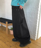 Giel Carpenter Embroidered Cotton Wide Pants