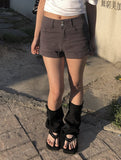 Inic Two-Button Roll-Up Pocket Shorts