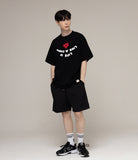 Big Reverse Lettering Short Sleeve Tee