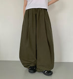 [unisex] U-Tance Summer Banding Balloon Wide Pants