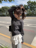 Ate Round Knit Cardigan