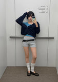 SUEDE DUAL RING BELT