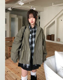 Kao Pintuck String Half Field Jacket