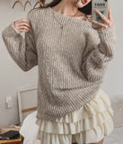 Waif Loose Boatneck Knit