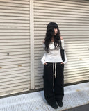 Dove Off-Shoulder Long Sleeve Knit