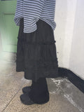 Berihi Frill Long Skirt