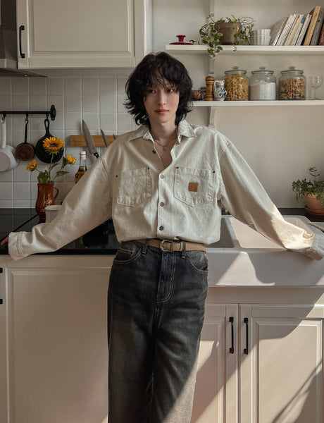 2plan (ツープラン) - ベリルリベットワークシャツ / Beryl Rivet Work Shirt – einz.jp