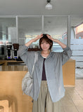 Yulti Summer Check Hood Shirt