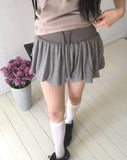 Ctty Pumpkin Pile Mini Pants Skirt