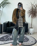 Henny vintage striped muffler