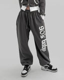 Lunte Lettering Jogger Pants