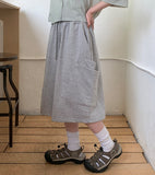 [Unisex] Gilporton Banding Cargo Bermuda Pants