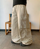Oeni cargo parachute cotton pants