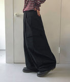 Bemolt Cotton Banding Cargo Balloon Wide Pants