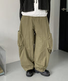 Lotfi Banding Cotton Balloon Cargo Pants