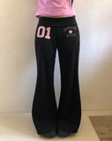 Rofu Folding Bootcut Training Pants