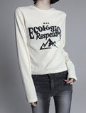 Ecologic printed t