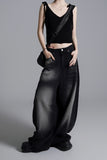 Ribbon string Vneck knit