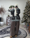 Dipel 90 Brushed Pintuck Balloon Pants