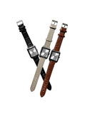 Minimal square watch