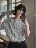 Ronnie Snap Stripe Short Sleeve T-Shirt