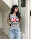 Vintage Union Jack Slim Short Sleeve