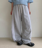 Kyokuson Summer Line Track Wide Pants