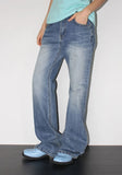 CAT WASHED BOOTCUT DENIM