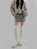 Line fur jacket