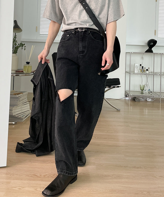 【2plan】Side Cut Renewal Denim 2plan (ツープラン) - サイドカッティングリニューアルデニム