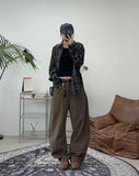 Raikin Herringbone Check Shirt