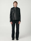 Lambskin China Collar Jacket