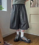 [unisex] Tamod Summer Banding Pintuck Bermuda Pants