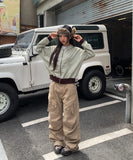 Pico Cation Dyeing Biker Cargo Pants