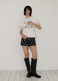 BUCKLE LONG RAIN BOOTS