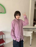 [unisex] Romiru Vintage Check Over Shirt