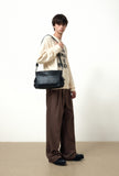 CRACK LEATHER CROSS BAG