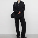 Larian Backpoint Shirt + String Pants Set