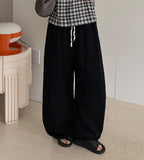 Manco Cool Summer Nylon Banding Wide Pants