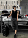 Pigment Silver Charcoal Bermuda Training Pants