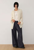 CRINKLE SILKY SHIRT