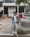 Jet Carpender One-Tuck Wide Sweatpants