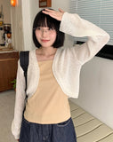 Peukesi Summer Knit Bolero Cardigan