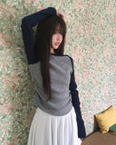 Been Color Matching Brushed Raglan T-shirt