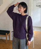 Simel Color Gradient Wool Round Knit