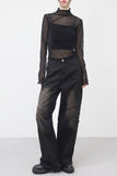 Erion see-through half-polar t-shirt