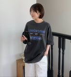[unisex] Hams Pigment Printing Short Sleeve Tee