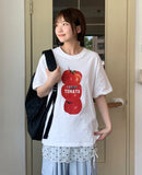 Milforce Tomato Printing Short Sleeve Tee