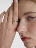 Ice Cushion Silver (W) Ring L