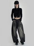 Fob Knit Two-Way Zip Up